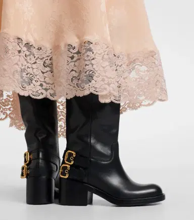 Chloé Chloé Dakota leather biker boots | Thumbnail 5 Chloé Chloé Dakota leather biker boots | Thumbnail 5