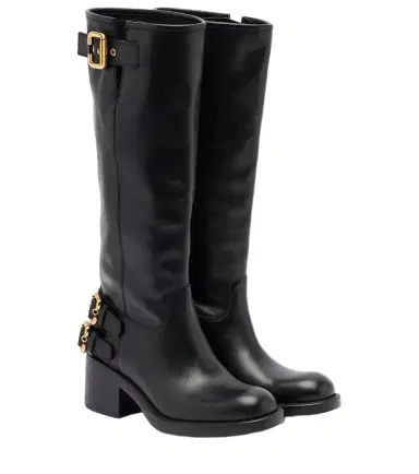 Chloé Chloé Dakota leather biker boots | Thumbnail 1 Chloé Chloé Dakota leather biker boots | Thumbnail 1