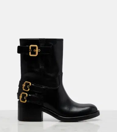 Chloé Chloé Dakota leather biker boots | Thumbnail 3 Chloé Chloé Dakota leather biker boots | Thumbnail 3