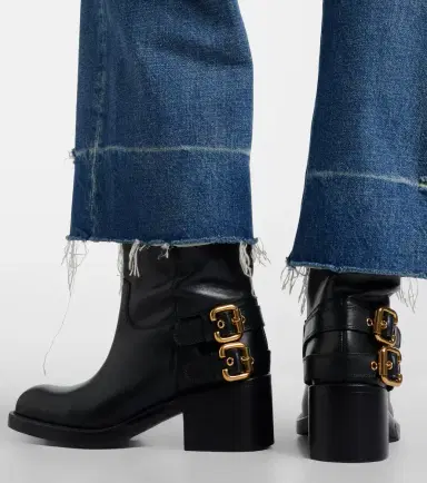 Chloé Chloé Dakota leather biker boots | Thumbnail 6 Chloé Chloé Dakota leather biker boots | Thumbnail 6