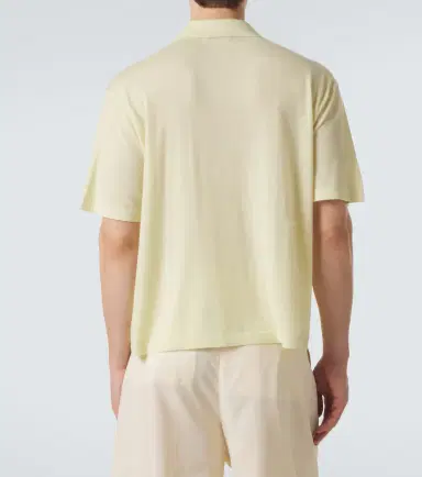 Frame Wool and cashmere polo shirt | Thumbnail 3