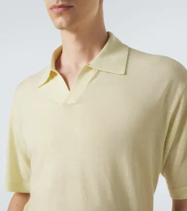 Frame Wool and cashmere polo shirt | Thumbnail 4