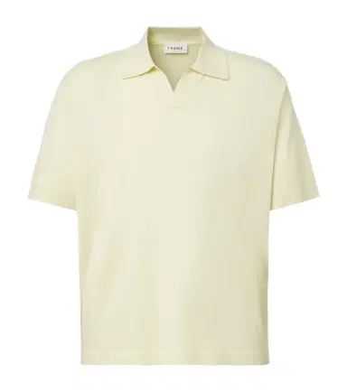 Frame Wool and cashmere polo shirt | Thumbnail 1