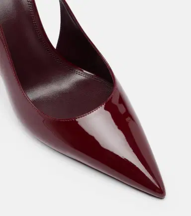 Paris Texas Lidia patent leather slingback pumps | Thumbnail 3 Paris Texas Lidia patent leather slingback pumps | Thumbnail 3