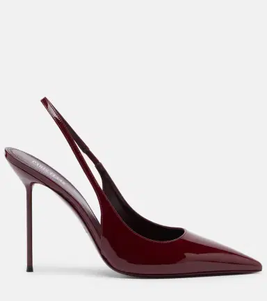 Paris Texas Lidia patent leather slingback pumps | Thumbnail 4 Paris Texas Lidia patent leather slingback pumps | Thumbnail 4