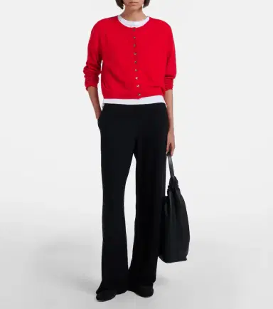 LESET Lauren jersey wide-leg pants | Thumbnail 6 LESET Lauren jersey wide-leg pants | Thumbnail 6