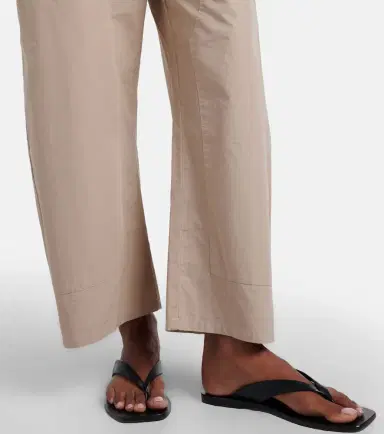 LESET Kyoto cotton cropped wide-leg pants | Thumbnail 2 LESET Kyoto cotton cropped wide-leg pants | Thumbnail 2