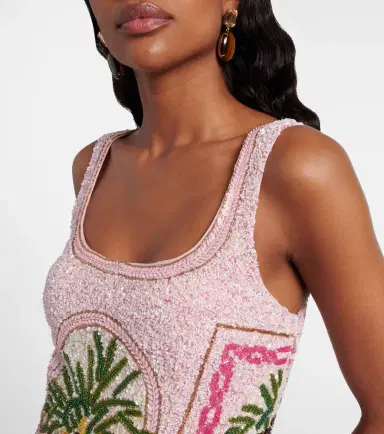 La Fuori Là Fuori Palm Jumeirah embellished minidress | Thumbnail 3