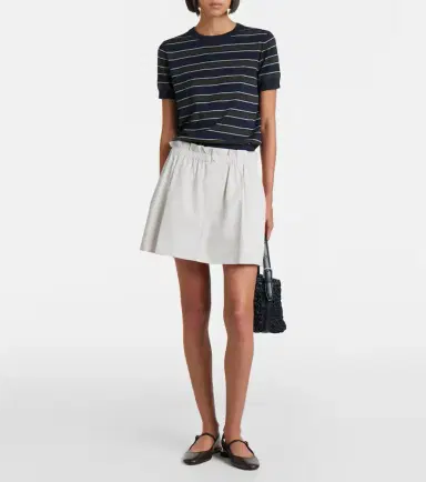Vince Cotton twill skort | Thumbnail 3