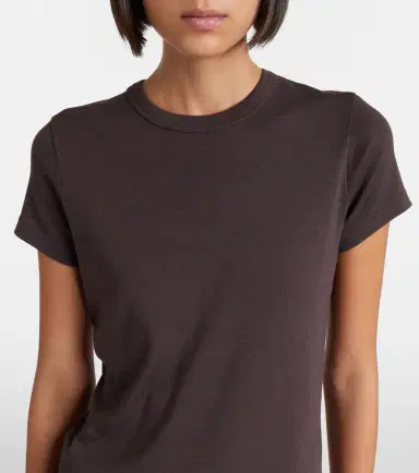 Vince '90s Shrunken cotton-blend T-shirt | Thumbnail 2