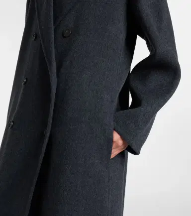 Vince Double-breasted wool-blend coat | Thumbnail 4 Vince Double-breasted wool-blend coat | Thumbnail 4