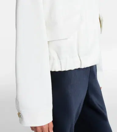 Vince Cotton twill blouson jacket | Thumbnail 3 Vince Cotton twill blouson jacket | Thumbnail 3