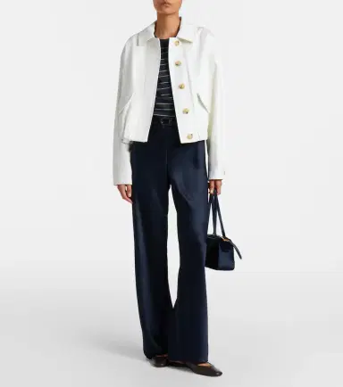 Vince Cotton twill blouson jacket | Thumbnail 6 Vince Cotton twill blouson jacket | Thumbnail 6