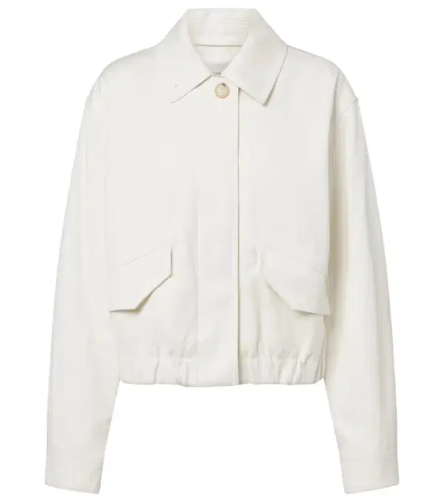 Vince Cotton twill blouson jacket