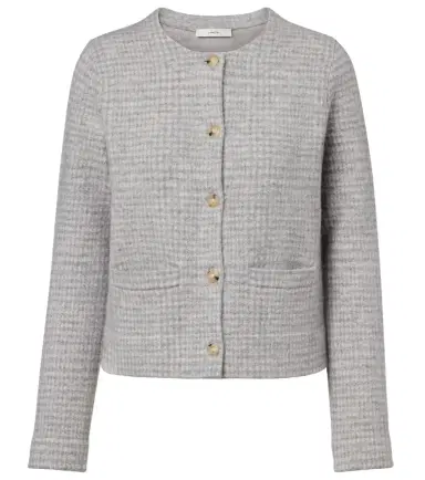 Vince Checked wool and cashmere cardigan | Thumbnail 1 Vince Checked wool and cashmere cardigan | Thumbnail 1