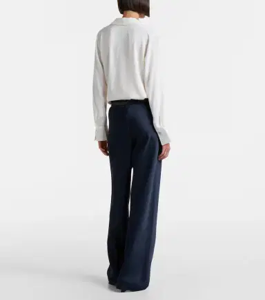 Vince Colette satin wide-leg pants | Thumbnail 4 Vince Colette satin wide-leg pants | Thumbnail 4