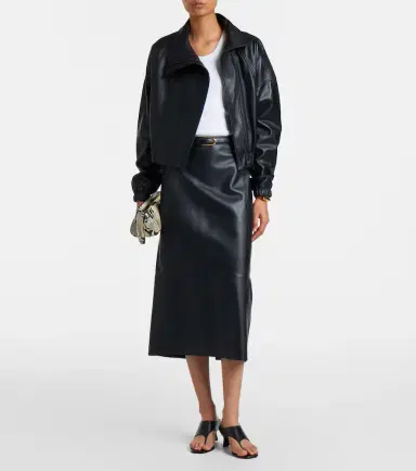 Vince Leather jacket | Thumbnail 4