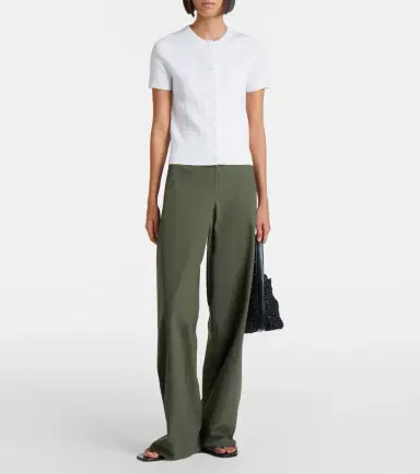 Vince Colette cotton twill wide-leg pants | Thumbnail 5 Vince Colette cotton twill wide-leg pants | Thumbnail 5