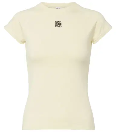 Loewe Anagram cotton-blend T-shirt | Thumbnail 1 Loewe Anagram cotton-blend T-shirt | Thumbnail 1