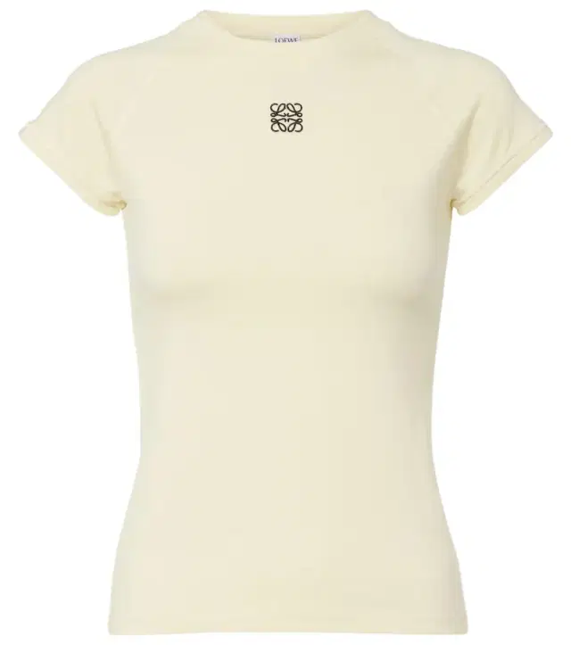 Anagram cotton-blend T-shirt