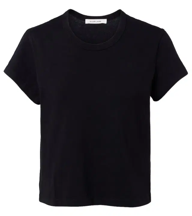 Slvrlake Easy cotton jersey T-shirt