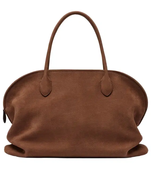 The Row Agnes 15 leather tote bag