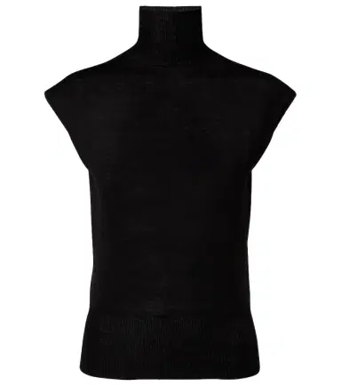 Rick Owens Virgin wool turtleneck top | Thumbnail 1 Rick Owens Virgin wool turtleneck top | Thumbnail 1