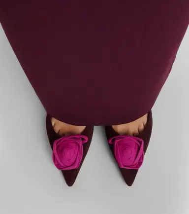 Roger Vivier Rose Vivier floral-appliqué suede pumps | Thumbnail 5 Roger Vivier Rose Vivier floral-appliqué suede pumps | Thumbnail 5