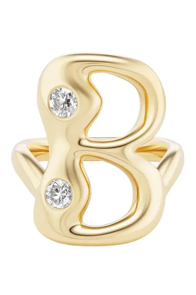 Brent Neale Diamond B Bubble Ring