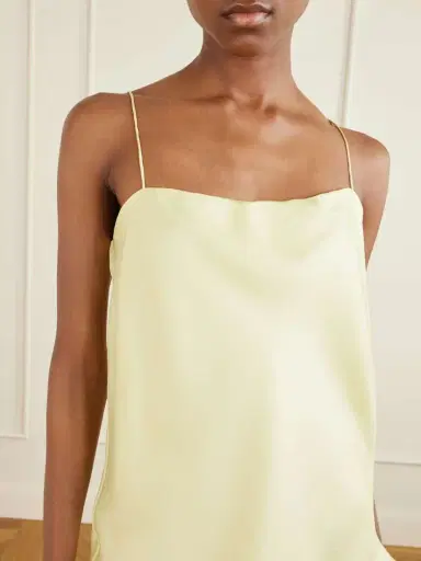 Another Tomorrow Silk-twill Camisole | Thumbnail 4 Another Tomorrow Silk-twill Camisole | Thumbnail 4