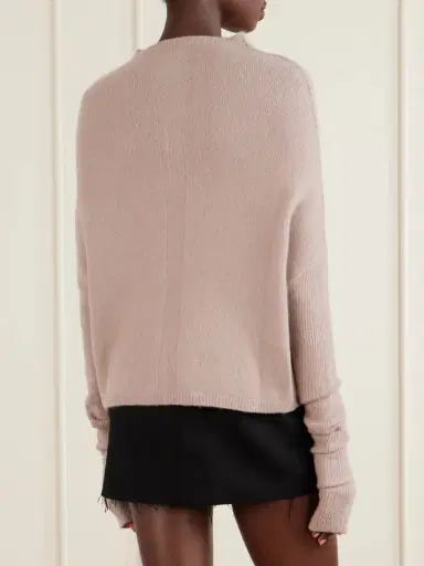 Rick Owens Crater Cashmere-blend Turtleneck Sweater | Thumbnail 3
