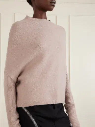 Rick Owens Crater Cashmere-blend Turtleneck Sweater | Thumbnail 4