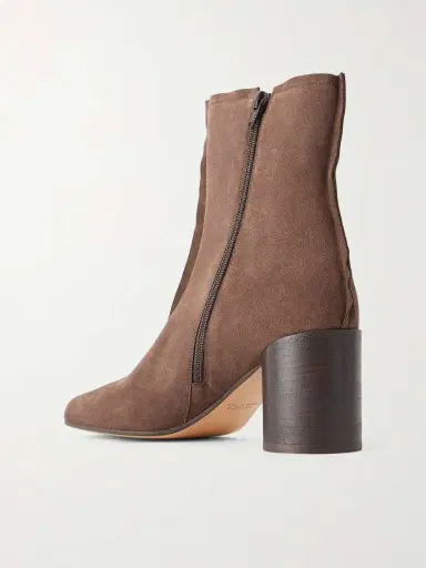MM6 MAISON MARGIELA Tabi Split-toe Suede Ankle Boots | Thumbnail 3 MM6 MAISON MARGIELA Tabi Split-toe Suede Ankle Boots | Thumbnail 3