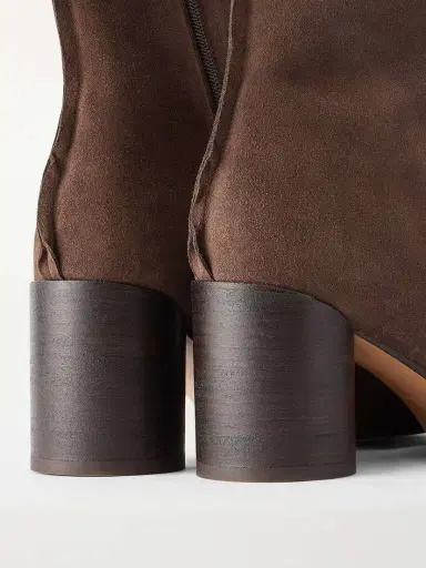 MM6 MAISON MARGIELA Tabi Split-toe Suede Ankle Boots | Thumbnail 5 MM6 MAISON MARGIELA Tabi Split-toe Suede Ankle Boots | Thumbnail 5