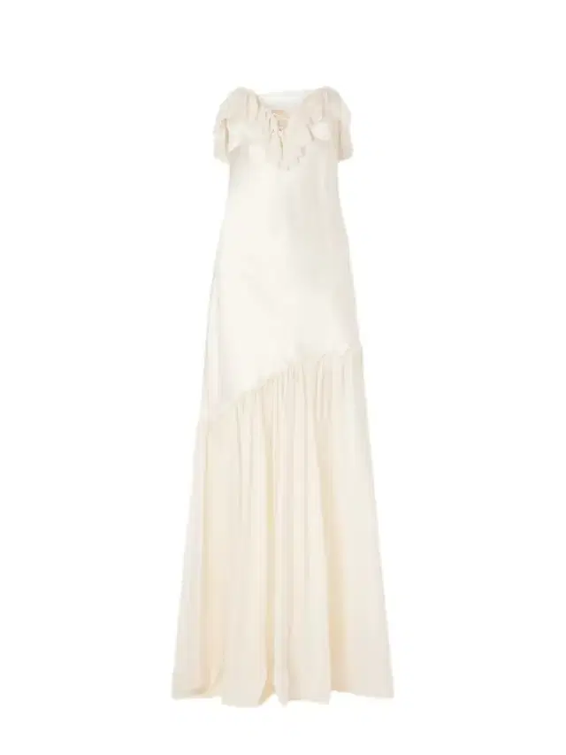 Ulla Johnson Elaria Ruched Silk Maxi Dress