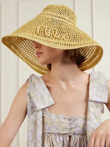 Chloé Raffia Hat | Thumbnail 2