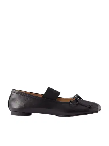 MM6 MAISON MARGIELA Leather Ballet Flats | Thumbnail 1