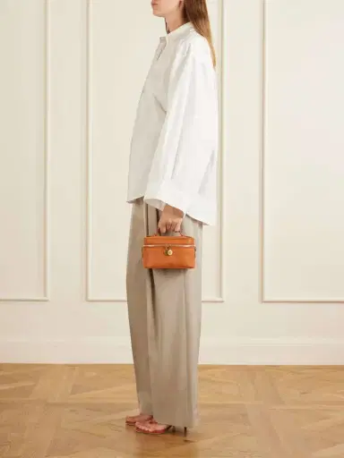 Stella McCartney Falabella Vanity Metallic Vegetarian Material Shoulder Bag | Thumbnail 3