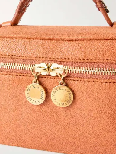 Stella McCartney Falabella Vanity Metallic Vegetarian Material Shoulder Bag | Thumbnail 5