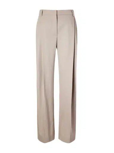 Stella McCartney Pleated Wool-twill Straight-leg Pants | Thumbnail 1