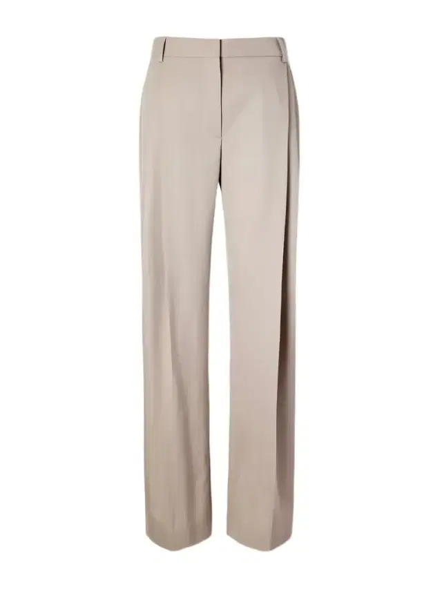 Pleated Wool-twill Straight-leg Pants