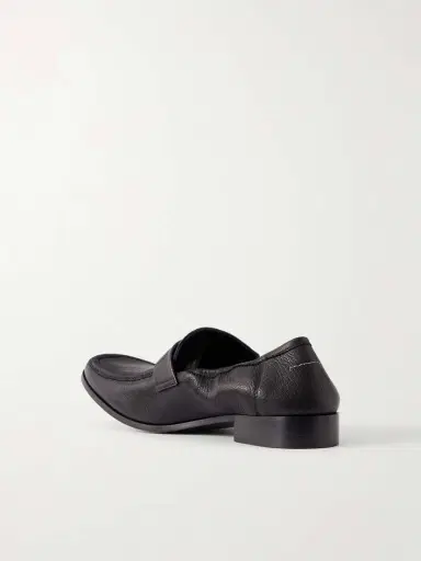 MM6 MAISON MARGIELA Leather Penny Loafers | Thumbnail 3