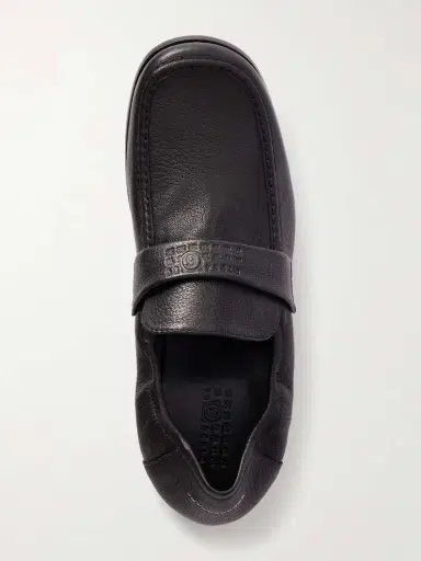 MM6 MAISON MARGIELA Leather Penny Loafers | Thumbnail 6