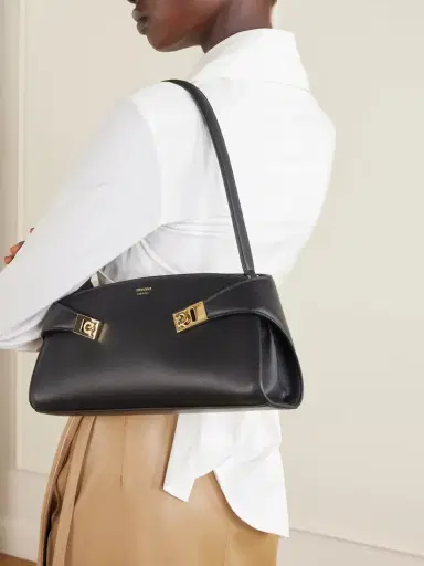 Ferragamo Hug Leather Shoulder Bag | Thumbnail 5 Ferragamo Hug Leather Shoulder Bag | Thumbnail 5