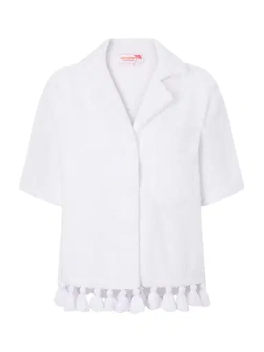 Cap d’Antibes Antonia Cotton-terry Shirt | Thumbnail 1 Cap d’Antibes Antonia Cotton-terry Shirt | Thumbnail 1