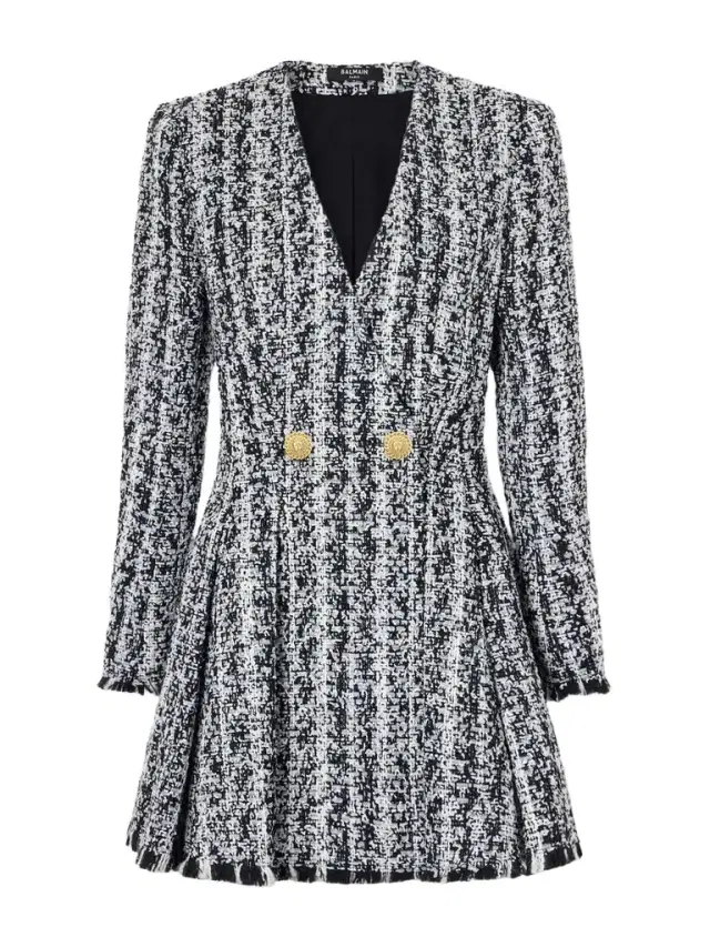 Balmain Tweed Mini Dress