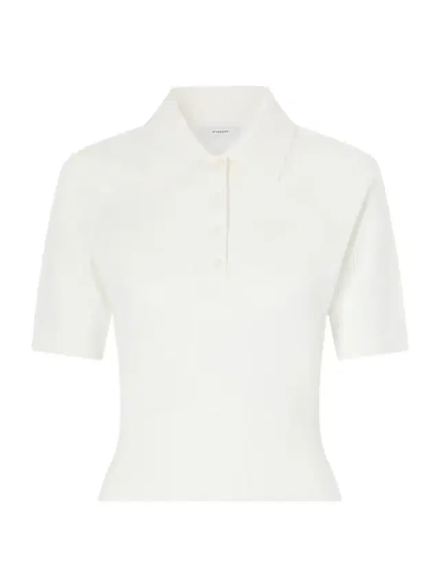 Givenchy Cropped Cotton-blend Polo Shirt