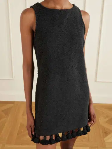 Cap d’Antibes Manon Cotton-terry Mini Dress | Thumbnail 4