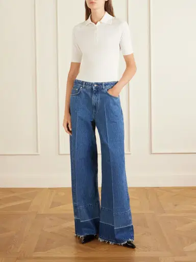 Givenchy Mid-rise Wide-leg Jeans | Thumbnail 2 Givenchy Mid-rise Wide-leg Jeans | Thumbnail 2