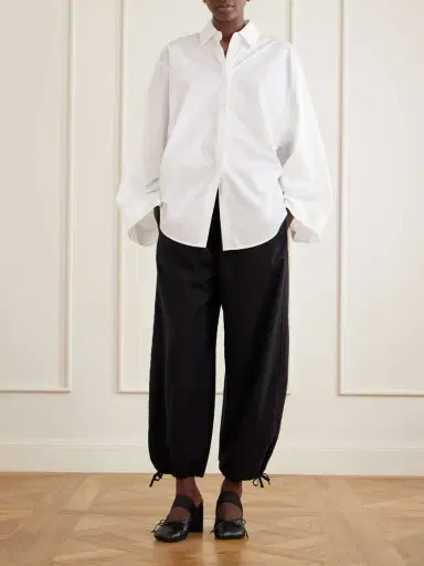 MM6 MAISON MARGIELA Bow-detailed Leather Mules | Thumbnail 4